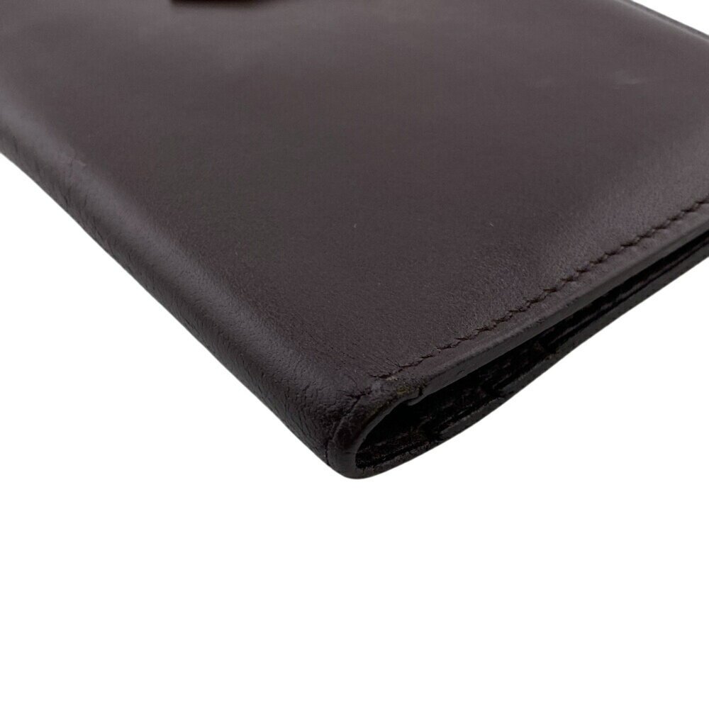 Hermes Dark Brown Leather Wallet - Picture 6 of 11